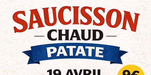 Saucisson chaud patates