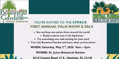 CFPACS PLANT SALE!