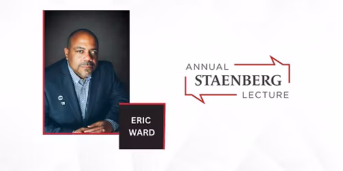 Annual Staenberg Lecture with Eric Ward at The Factory - Chesterfield