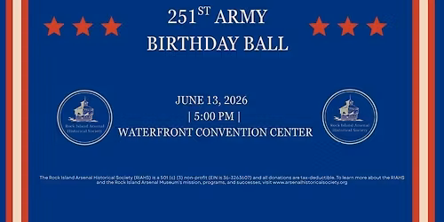 2026 Rock Island Arsenal Army Ball