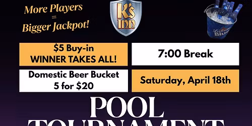 Pool Tournament & Ladies Night