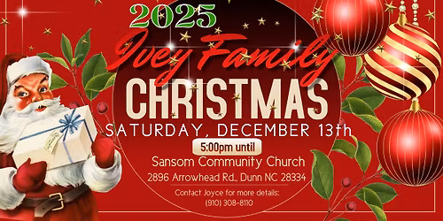 2025 Ivey Family Christmas Party