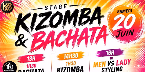 STAGE KIZOMBA & BACHATA \u2014 KAS x BACHA'N\u00c9A 