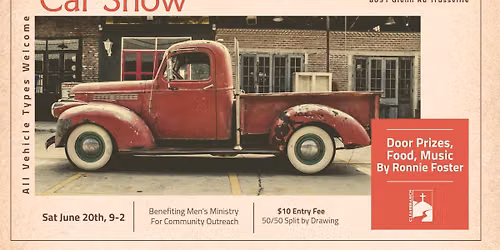 Clearbranch Men's Ministry Car Show