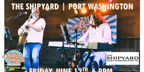 Station Wagon duo LIVE at The Shipyard