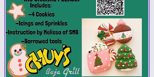 Christmas Cookie Class @ Chuys Rosedale