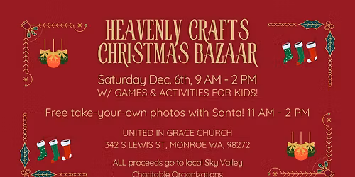 Heavenly Crafts Christmas Bazaar