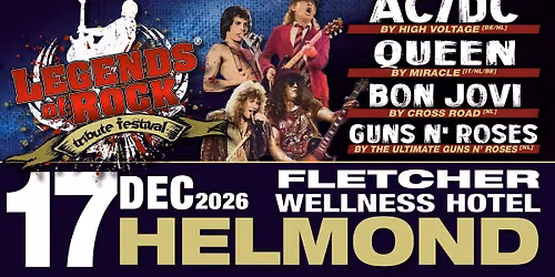 LEGENDS of ROCK Tribute Festival | FLETCHER Wellness-Hotel in Helmond