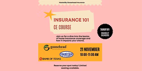 Insurance 101 CE Course