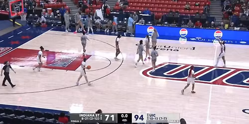 UIC Flames at Indiana State Sycamores Mens Basketball