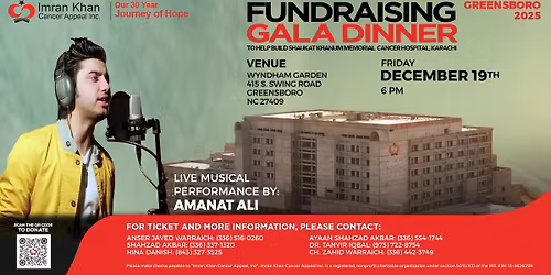 Greensboro Fundraising Gala Dinner | USA