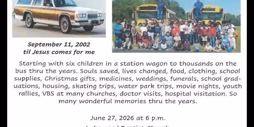 Kids for Jesus Appreciation Service