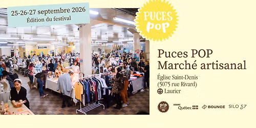 Puces POP March\u00e9 artisanal - \u00c9dition du festival 2026