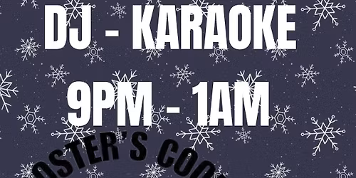 DJ KARAOKE NIGHT @ ROOSTER'S COOP