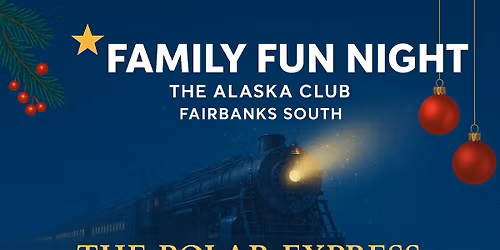 Family Fun Night - Holiday Edition! \u2744\ufe0f\ud83d\ude82\ud83c\udf84