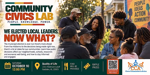 Community Civics Lab: What's At Stake & What You Can Do