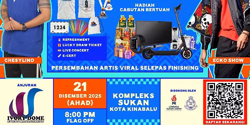 I \u2764\ufe0f Sabah Night Fun Run