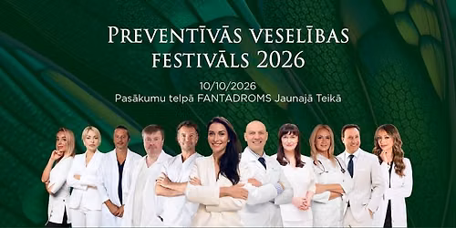 Prevent\u012bv\u0101s Vesel\u012bbas Festiv\u0101ls 2026 