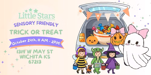 Sensory-Friendly Trick or Treat at Little Stars Therapy Services!