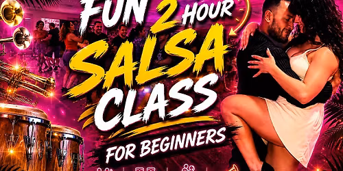 Fun 2 Hour Salsa Class for Beginners by Alejandro Sol!