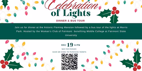 Celebration of Lights Dinner & Bus Tour