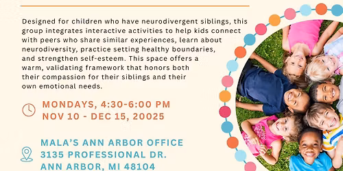Support Group for Siblings of Neurodivergent Kids