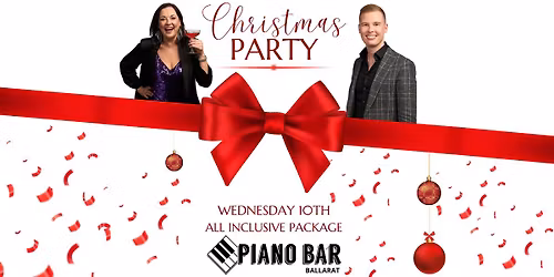 A Christmas Party with Piano Bar