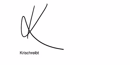 Krischreibt Event