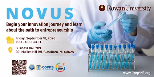 Novus I-Corps Program at Rowan University
