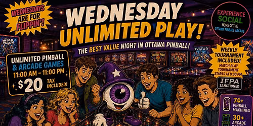 $20 Unlimited Play Wednesdays
