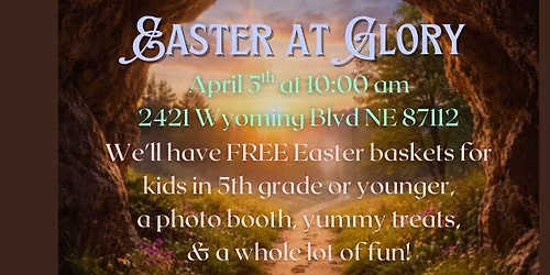 Easter Service at Glory