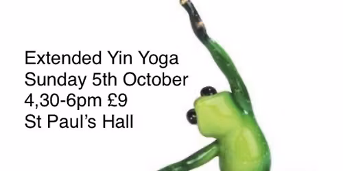 Extended yin yoga