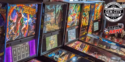 Gem City Pinball - Monthly Tournament - Stern Army