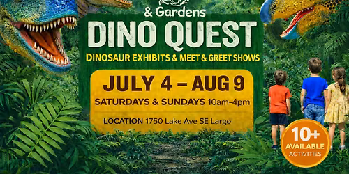 Dino Quest @ DK Farms & Gardens