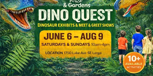 Dino Quest @ DK Farms & Gardens