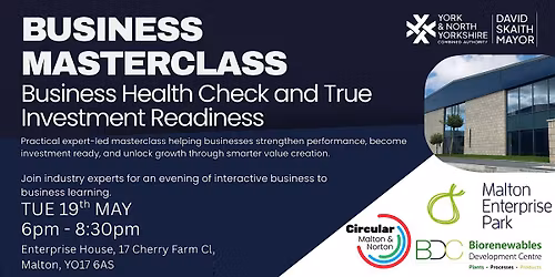 Business Masterclass Malton