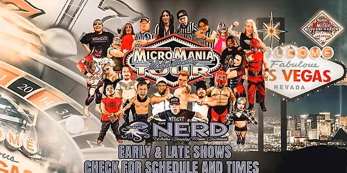 LATE SHOW MicroMania Midget Wrestling: Las Vegas at Nerd Bar