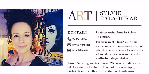 Vernissage bei Maison16: Sylvie Talaourar \u2013 Farbe, die ber\u00fchrt