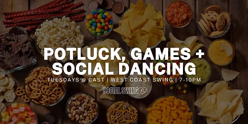 Potluck, Games & Social Dancing