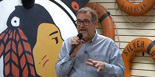 Ric Mixter with "Valley Girls: Shipwrecks from the Saginaw Valley"