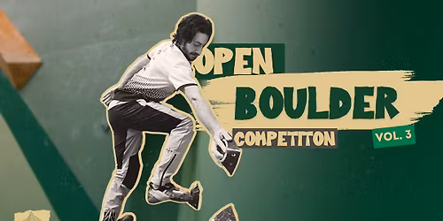 Stone Age - Open Boulder Competition 3.0