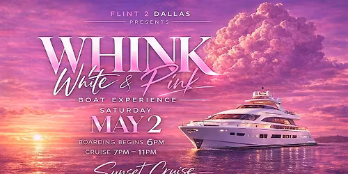 WHINK \u2022 The White & Pink Boat Experience