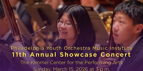 PYO Music Institute's 11th Annual Showcase Concert