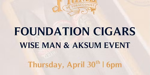 Foundation Cigars Event
