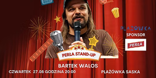 Per\u0142a Stand-up na pla\u017cy Saska! Bartek Walos