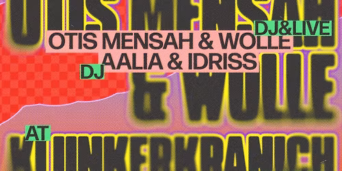 *Wohnzimmer ab 16 Uhr  TENDER MESH MUSIC