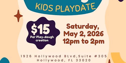 Play-dough Making Kids Playdate