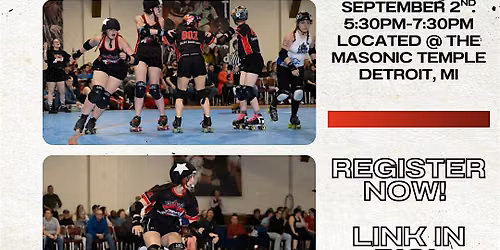 Detroit Junior Roller Derby Travel Team Tryouts