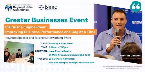 Inside the Engine Room: Improving Business Performance One Cog at a Time. 