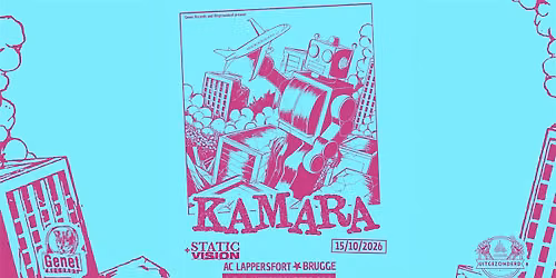 Uitgezonderd & Genet records present: KAMARA + STATIC VISION